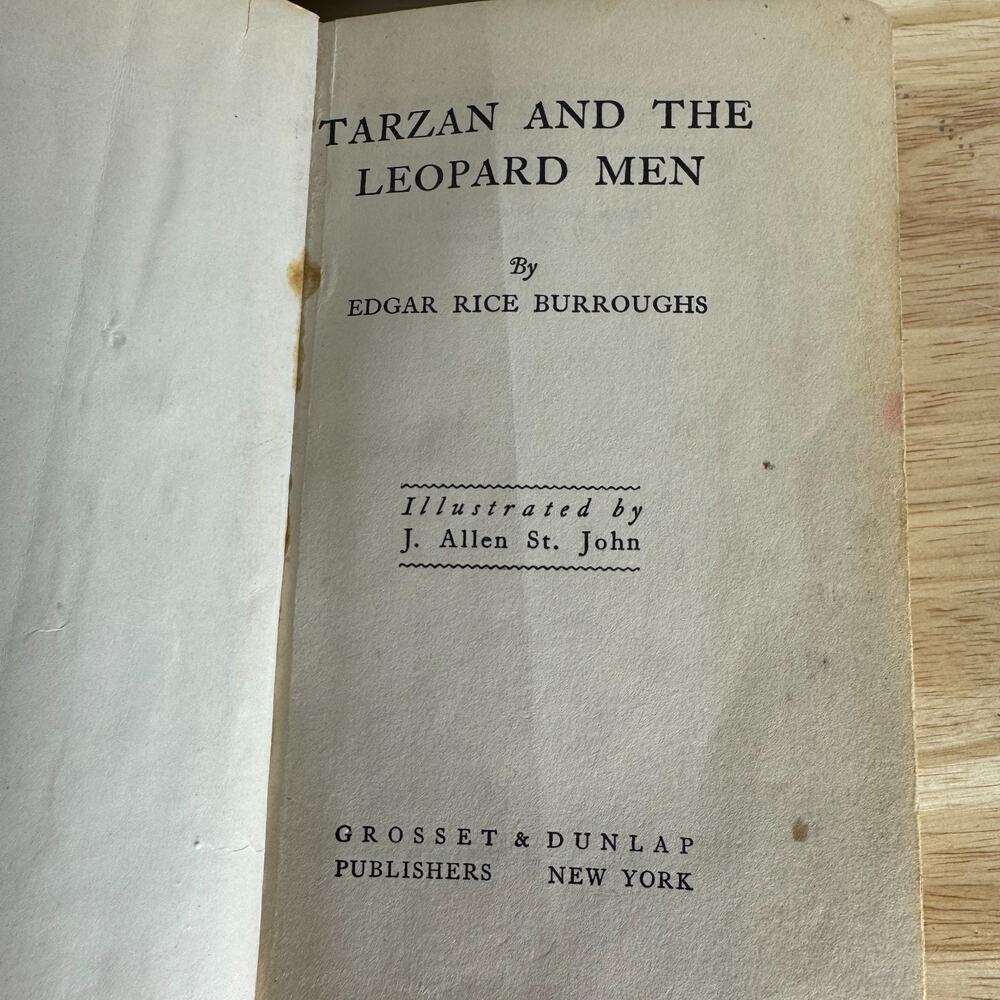 Lot of 4 Tarzan series by Edgar Rice Burroughs - Picture 6 of 16